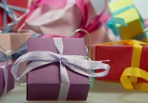 Secret Santa gifts.